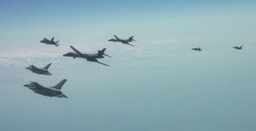 US B-1 bomber joins air drills with South Korea on deterring North Korea
